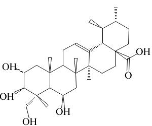 羟基积雪草酸-CAS:18449-41-7