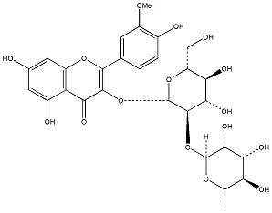 异鼠李素-3-O-新橙皮苷-CAS:55033-90-4