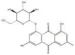 大黄素-8-β-D-吡喃葡萄糖苷-CAS:23313-21-5