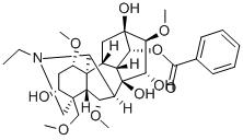 苯甲酰乌头原碱-CAS:466-24-0