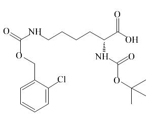 Boc-N'-(2-氯苄氧羰基)-D-赖氨酸-CAS:57096-11-4
