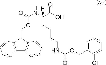 Fmoc-(2-氯苄氧基羰基)赖氨酸-CAS:133970-31-7