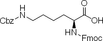 N'-芴甲氧羰基-N-苄氧羰基-L-赖氨酸-CAS:86060-82-4