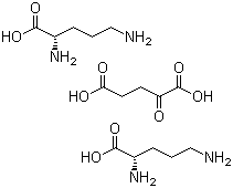 L-鸟氨酸 α-酮戊二酸(2:1)-CAS:5144-42-3