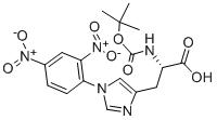 N-(叔丁氧羰基)-1-(2,4-二硝基苯基)-L-组氨酸-CAS:25024-53-7