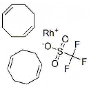 二(1,5-环辛二烯)三氟甲烷磺酸铑-CAS:99326-34-8