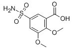 2,3-二甲氧基-5-磺酰胺苯甲酸-CAS:66644-80-2