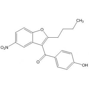 2-丁基-3-(4-羟基苯甲酰基)-5-硝基苯并呋喃-CAS:141645-16-1