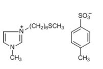 1-甲基-3-[6-(甲硫基)己基]咪唑对甲苯磺酸盐-CAS:1352947-63-7