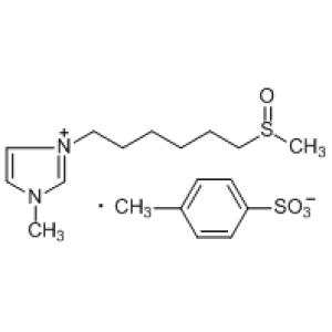 1-甲基-3-[6-(甲基亚磺酰基)己基]咪唑对甲苯磺酰盐-CAS:1352947-66-0