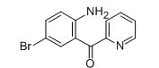 2-(2-氨基-5-溴-苯甲酰基)吡啶-CAS:1563-56-0