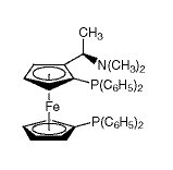 (R)-N,N-二甲基-1-[(S)-1',2-双(二苯基膦基)二茂铁基]乙胺-CAS:74311-56-1