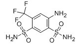 4-氨基-6-(三氟甲基)苯-1,3-二磺酰胺-CAS:654-62-6