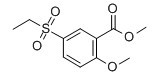 2-甲氧基-5-乙砜基苯甲酸甲酯-CAS:62140-67-4