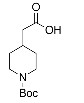 1-叔丁氧羰基-4-哌啶乙酸-CAS:157688-46-5