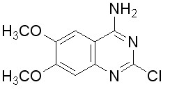 2-氯-4-氨基-6，7-二甲氧基喹唑啉-CAS:23680-84-4