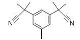 3,5-二(2-氰基-2-基)甲苯-CAS:120511-72-0