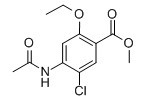 4-乙酰氨基-5-氯-2-乙氧基苯甲酸甲酯-CAS:4235-43-2