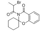 3-(2-溴代-1-氧代丙基)-螺[2H-1,3-苯并噁嗪-2,1'-环己烷]-4(3H)-酮-CAS:158299-05-9