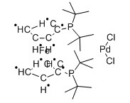 1,1'-双(二-叔丁基膦基)二茂铁二氯合钯-CAS:95408-45-0