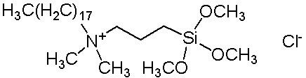 二甲基十八烷基[3-三甲氧基硅丙基]氯化铵-CAS:27668-52-6