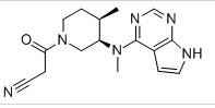 3-((3R，4R)-4-甲基-3-(甲基(7H-吡咯并[2，3-D]嘧啶-4-基)氨基)哌啶-1-基)-3-氧代丙腈-CAS:477600-75-2