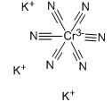 六氰酸铬钾-CAS:13601-11-1