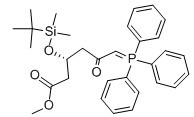 (3R)-叔丁基二甲硅氧基-5-氧代-6-三苯基膦烯己酸甲酯-CAS:147118-35-2