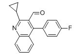 2-环丙基-4-(4-氟苯基)喹啉-3-甲醛-CAS:121660-37-5