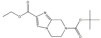 7-叔丁基 2-乙基 5,6-二氢咪唑[1,2-A]吡嗪-2,7(8H)-二甲酯-CAS:1053656-22-6