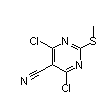 4,6-二氯-5-氰基-2-甲硫基嘧啶-CAS:33097-13-1