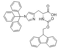 N-芴甲氧羰基-N'-三苯甲基-D-组氨酸-CAS:135610-90-1