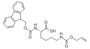 N-[(9H-芴-9-甲氧基)羰基]-N'-[(2-丙烯氧基)羰基]-L-赖氨酸-CAS:146982-27-6