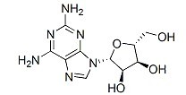 2-氨基腺嘌呤核苷-CAS:2096-10-8