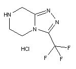 3-三氟甲基-5,6,7,8-四氢-1,2,4-三唑并[4,3-a]吡嗪盐酸盐-CAS:762240-92-6