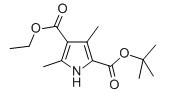 3,5-二甲基-1-氢-吡咯-2-羧酸叔丁酯-4-羧酸乙酯-CAS:86770-31-2