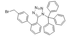 N-(三苯基甲基)-5-(4'-溴甲基联苯-2-基)四氮唑-CAS:124750-51-2