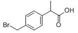 2-(4-溴甲基苯基)丙酸-CAS:111128-12-2