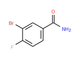 3-溴-4-氟苯甲酰胺-CAS:455-85-6