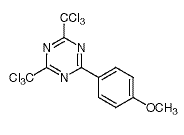 2-(4-甲氧苯基)-4,6-双(三氯甲基) -1,3,5-三嗪-CAS:3584-23-4
