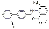 3-氨基-2-[(2'-氰基联苯-4-基)甲基]氨基苯甲酸乙酯-CAS:136285-69-3