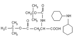 N-Boc-L-天冬氨酸 4-叔-丁酯 二环己基铵盐-CAS:1913-12-8