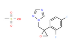 1-[2-(2,4-二氟苯基)-2,3-环氧丙烷]-1H-1,2,4-三氮唑甲磺酸盐-CAS:86386-77-8