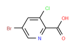 5-溴-3-氯吡啶-2-羧酸-CAS:1189513-51-6