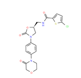 (S)-5-氯-N-[[2-羰基-3-[4-(3-羰基吗啉代)苯基]恶唑啉-5-基]甲基]噻吩-2-甲酰胺-CAS:366789-02-8