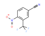 4-硝基-3-(三氟甲基)苯甲腈-CAS:320-36-5