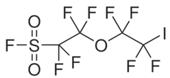 2-(2-碘-四氟乙氧基)四氟乙基硫酰氟-CAS:66137-74-4