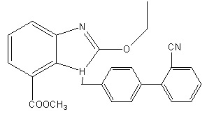 1-[(2'-氰基联苯-4-基)甲基]-2-乙氧基-1H-苯并咪唑-7-甲酸甲酯-CAS:139481-44-0