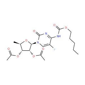 5'-脱氧-5-氟-N-[(戊氧基)羰基]胞苷 2',3'-二乙酸酯-CAS:162204-20-8