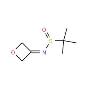 3-[(叔丁基亚磺酰基)亚氨基]氧杂环丁烷-CAS:1158098-73-7